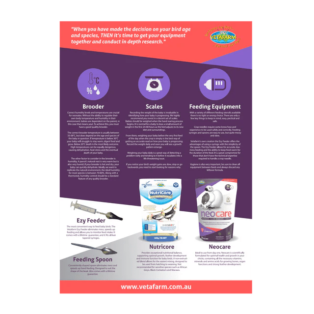 Vetafarm|Vetafarm Neo Care Handrearing Mix|Cradle Coast Pet & Aquarium