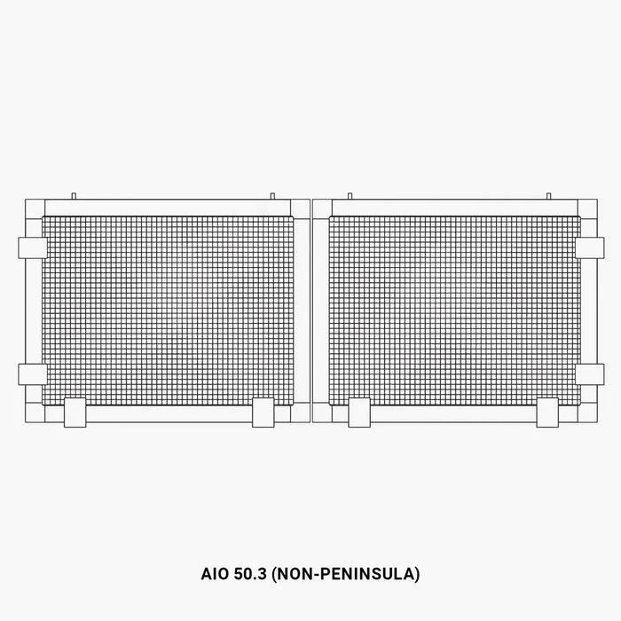 waterbox aio mt mesh lid - cradle coast pet & aquarium