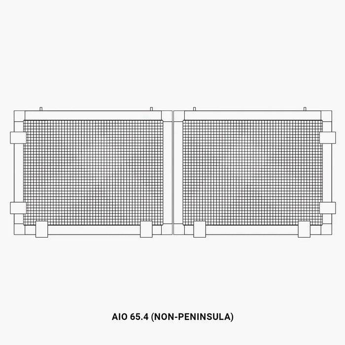 waterbox aio mt mesh lid - cradle coast pet & aquarium