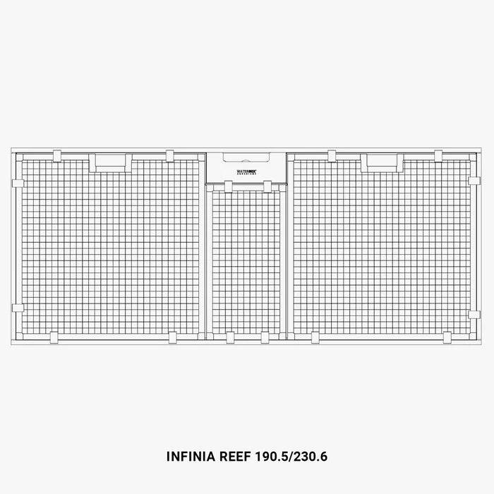 waterbox infinia reef mt mesh lid - cradle coast pet & aquarium